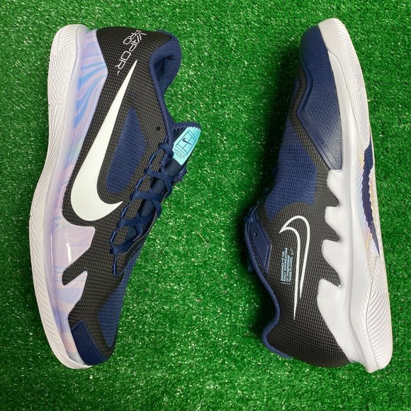 Nike Court Air Zoom Vapor Pro HC Mens Tennis Shoes Blue CZ0220-401 VNDS Sz 12.5 - Picture 4 of 7